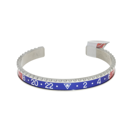 Rolex Cosmograph Daytona Bracciale Speedometer Blu-Rosso Acciaio